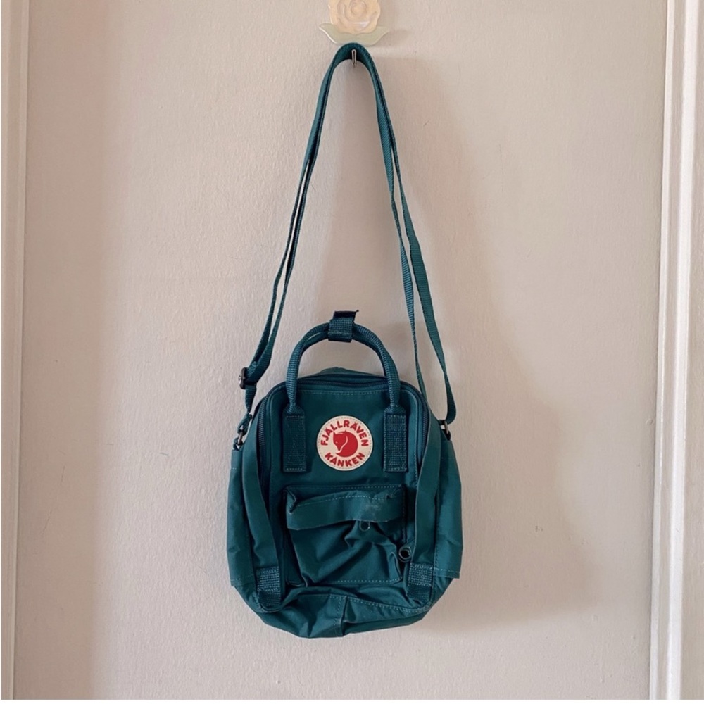 Fjallraven Green Mini Sling Crossbody Bag